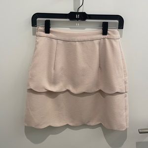 Club Monaco scallop skirt size 0